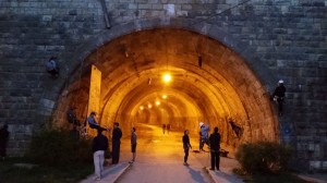 vježba na tunelu    